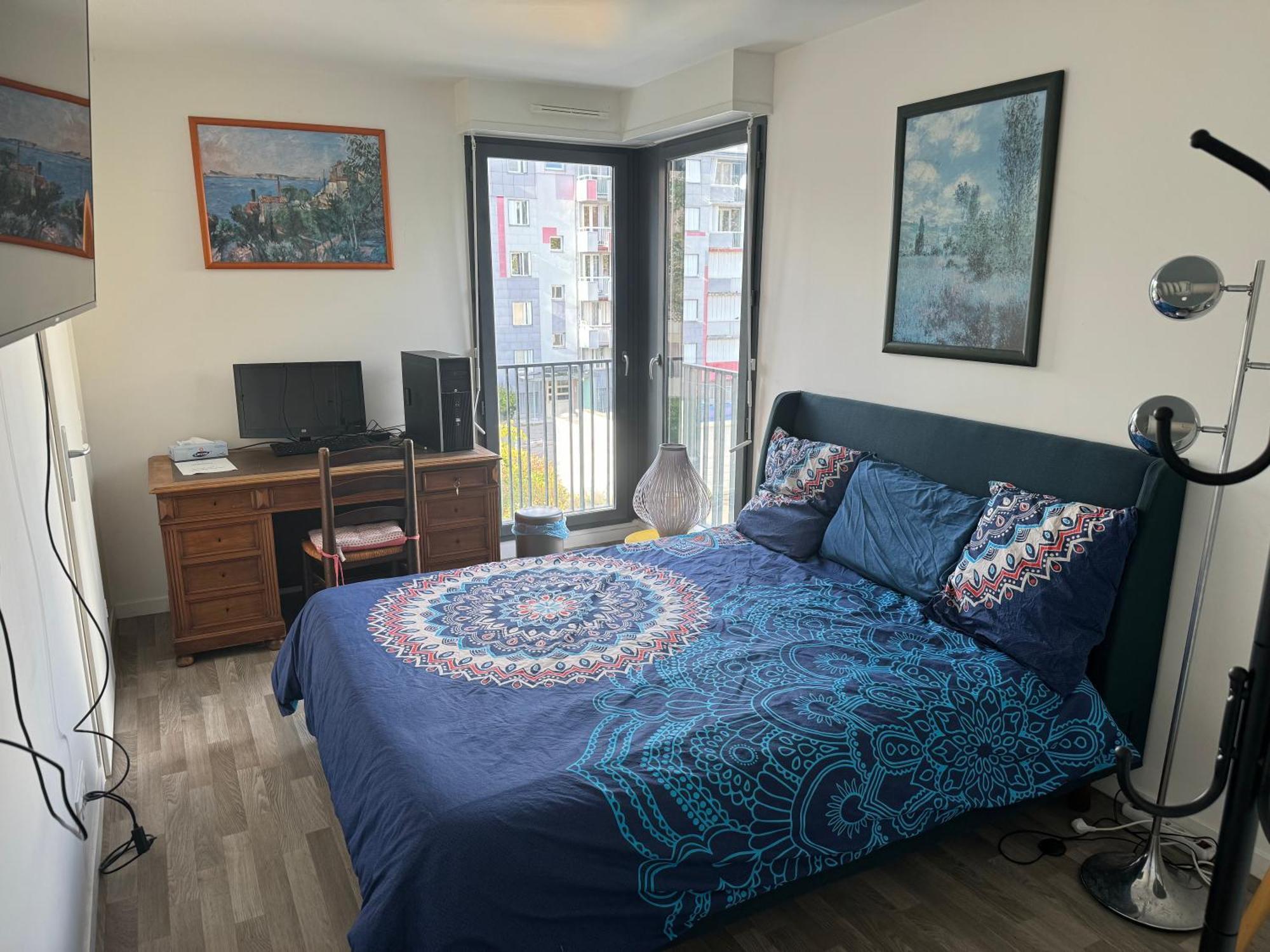 Grande Chambre 14 M2 Avec Salle De Bain Privative A Nanterre Prefecture Proche La Defense Arena Campus Sncf Et Paris Екстер'єр фото